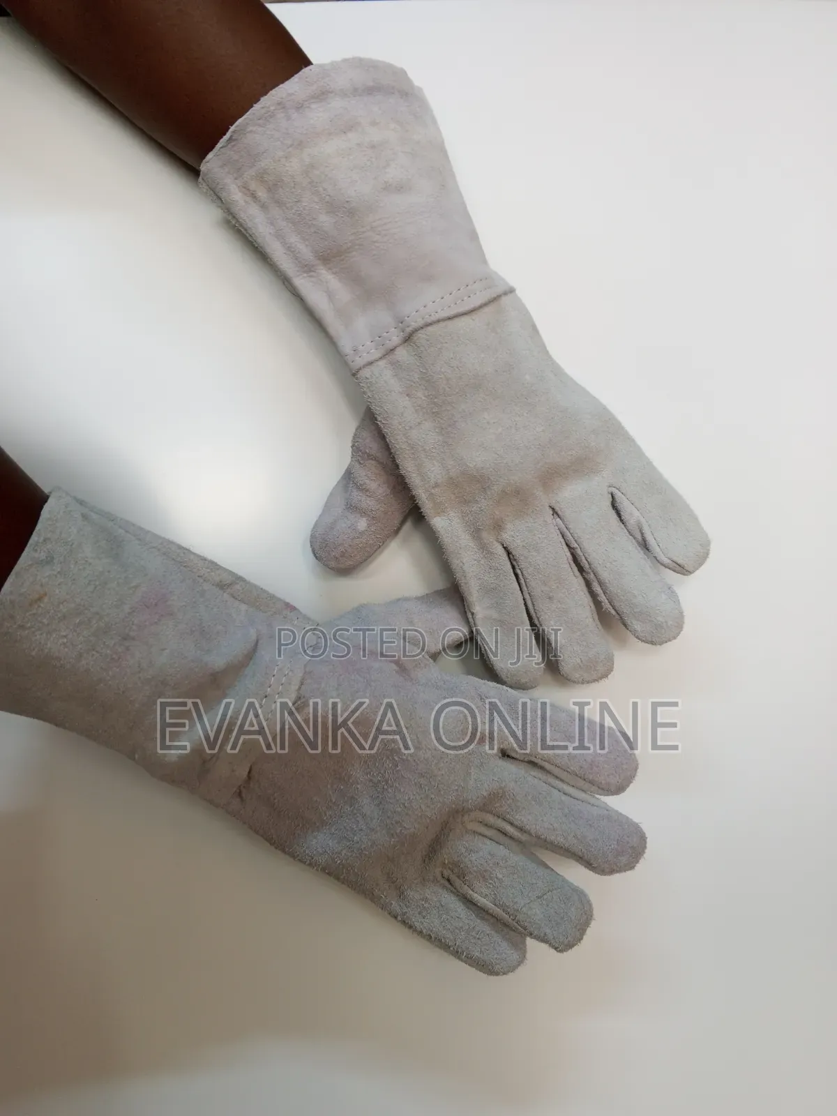 Heavy Cowhide Leather Safety Gloves