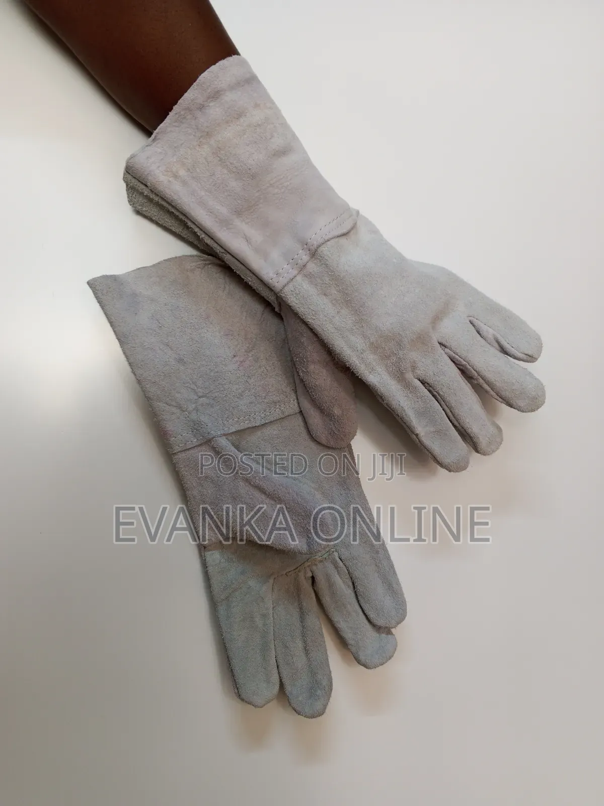 Heavy Cowhide Leather Safety Gloves