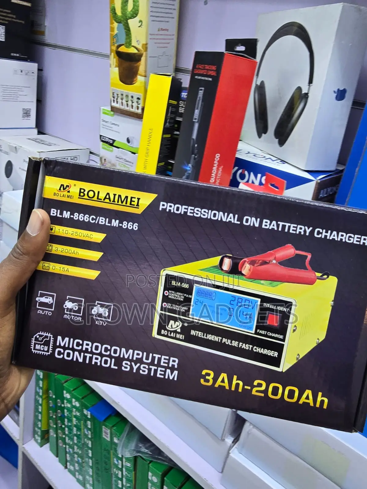 BOLAIMEI BLM-866 Intelligent Pulse Battery Charger