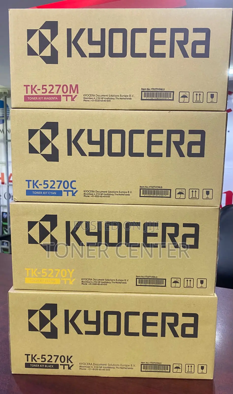 Reliable Kyocera TK-5270 Toner Cartridge for Office Printing