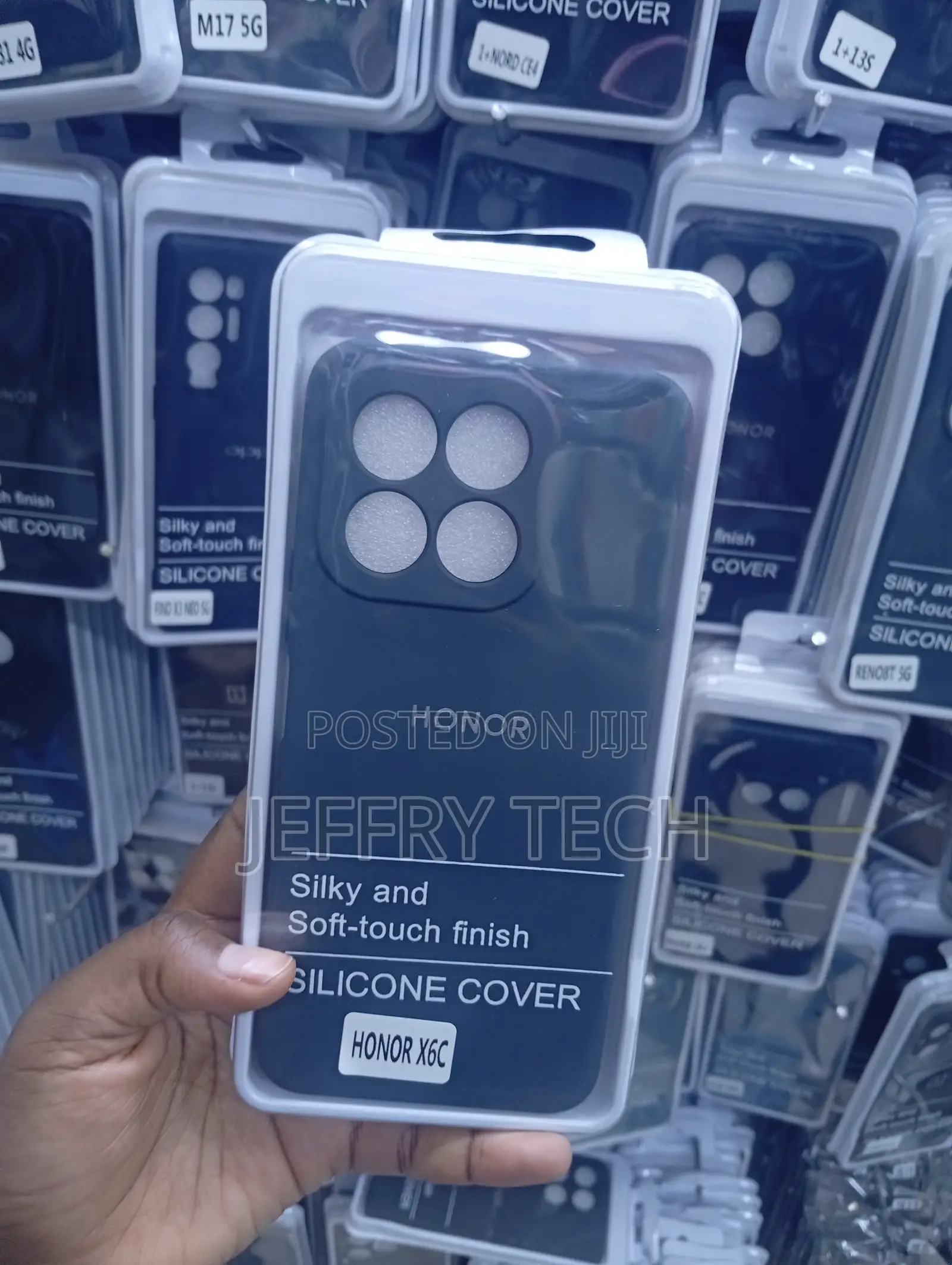 Honor X6c Dark Blue Silicone Protective Phone Cover