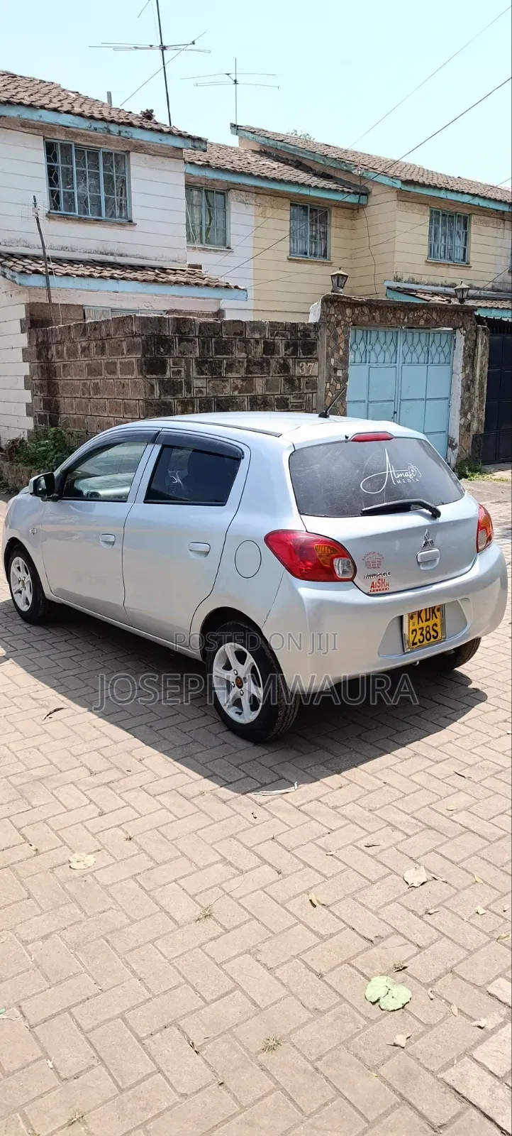 Mitsubishi Mirage 2015 Silver