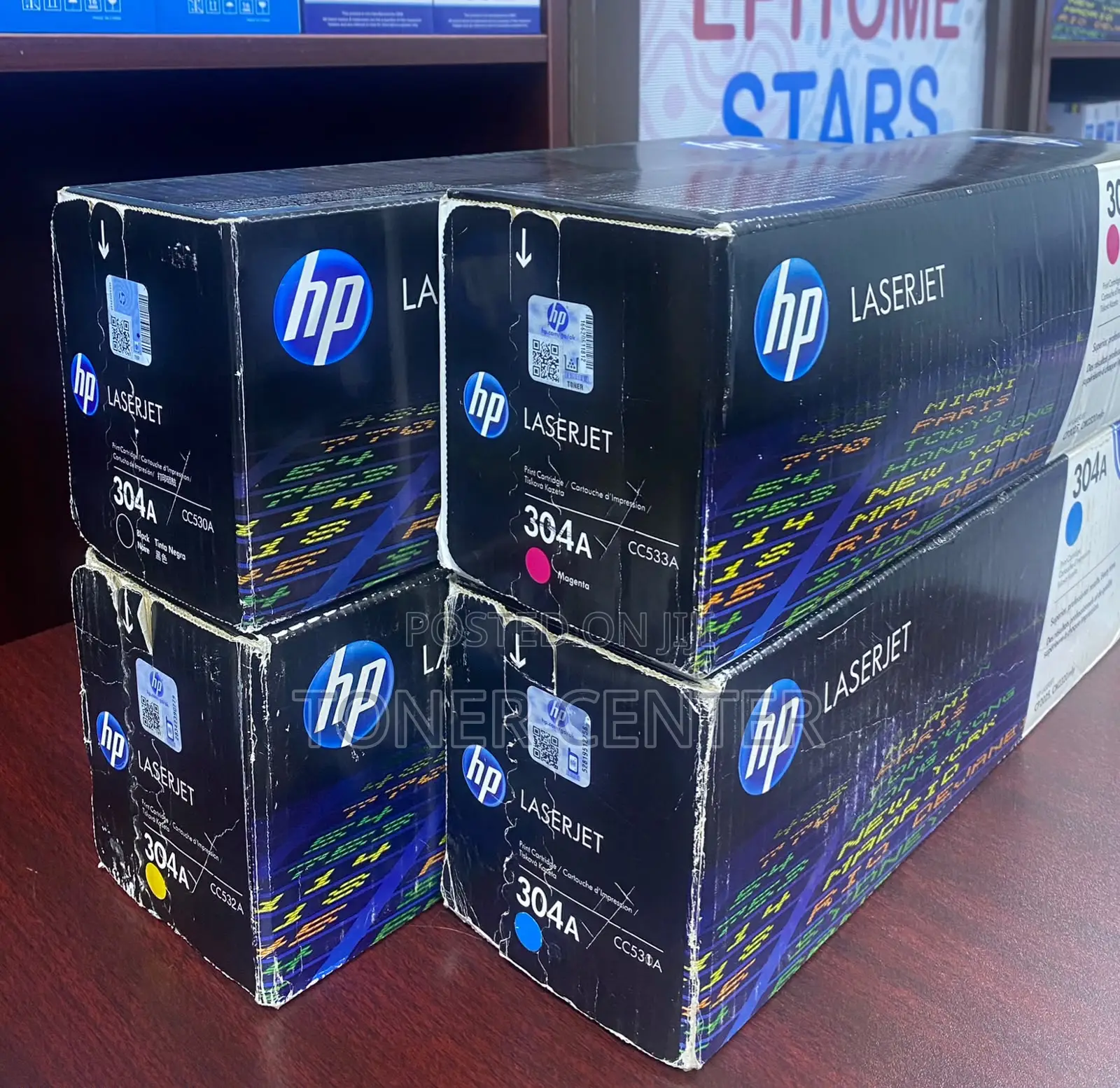 HP 304A Genuine HP Color Laser Printer Toner