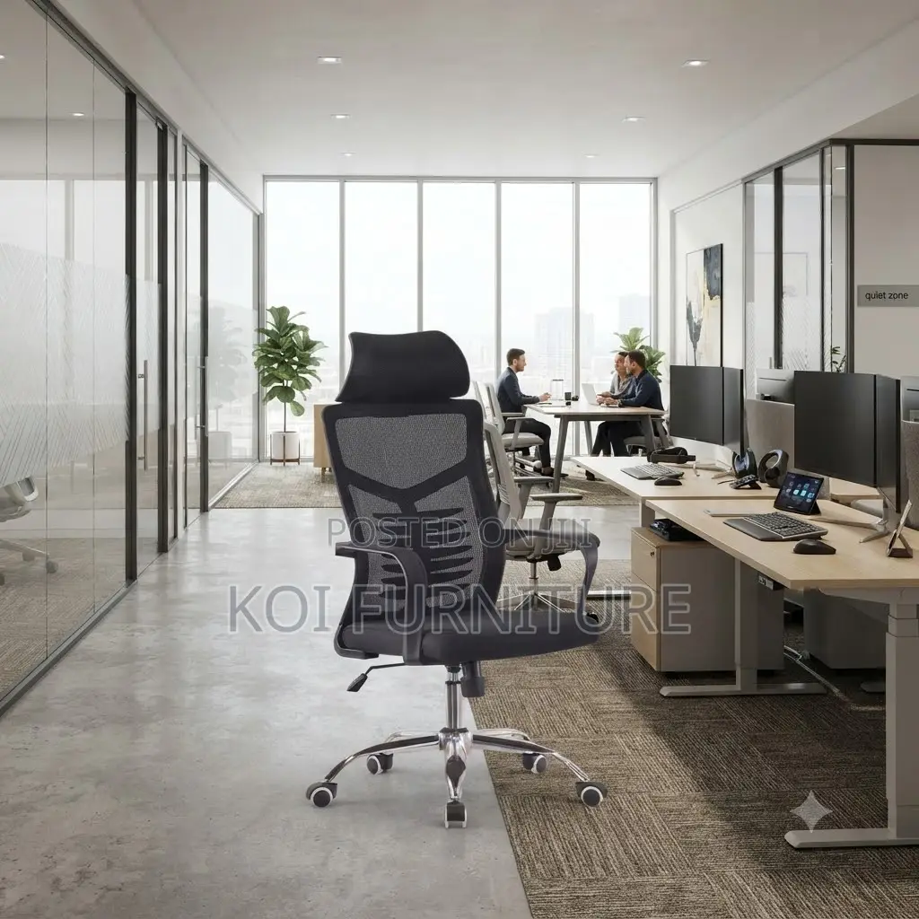 Office Chairs; Comfortable Manager Office Chair With Mesh Back
