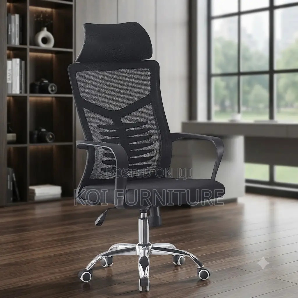 Office Chairs; Comfortable Manager Office Chair With Mesh Back
