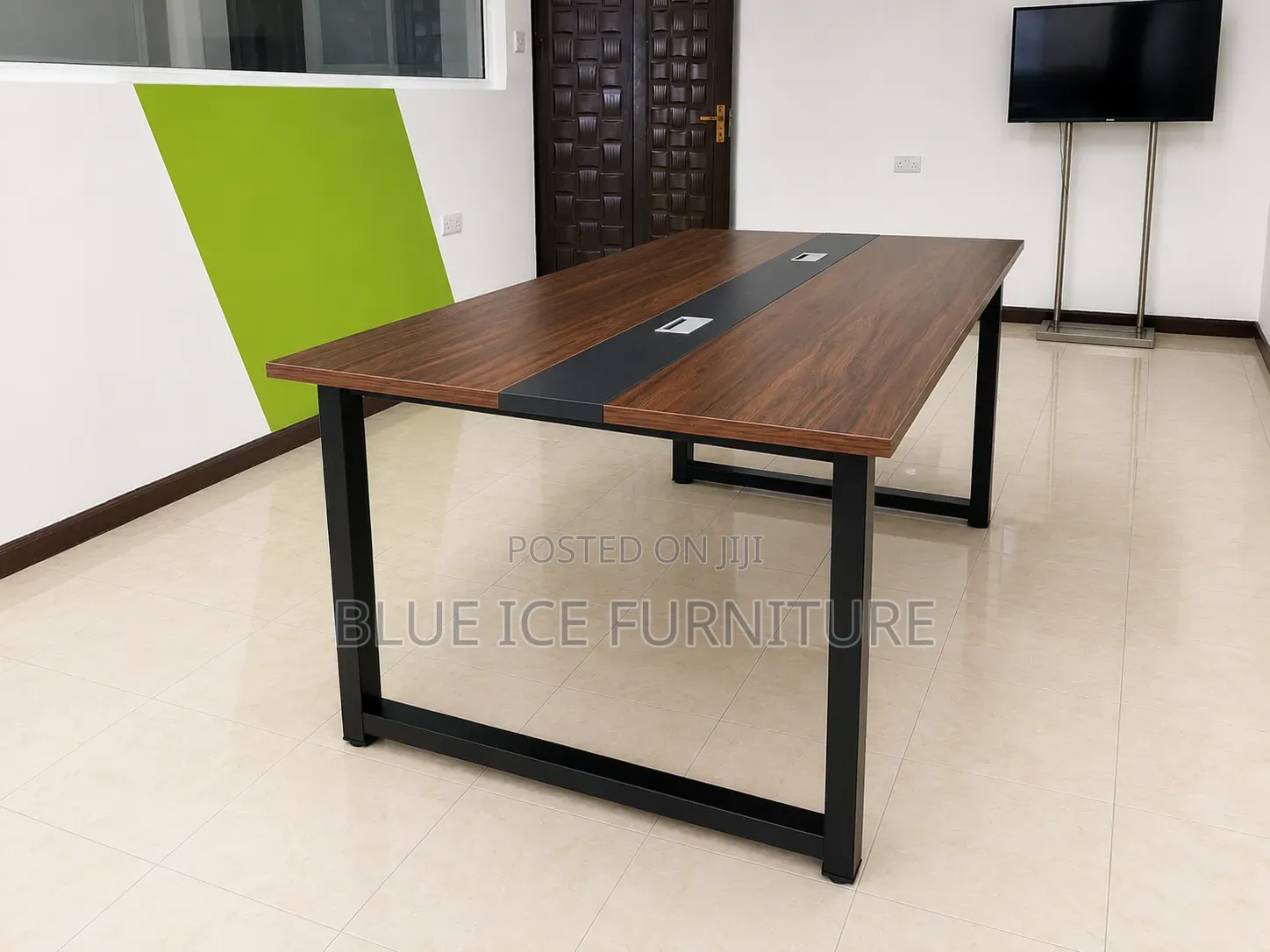 Modern Executive Boardroom Conference Table