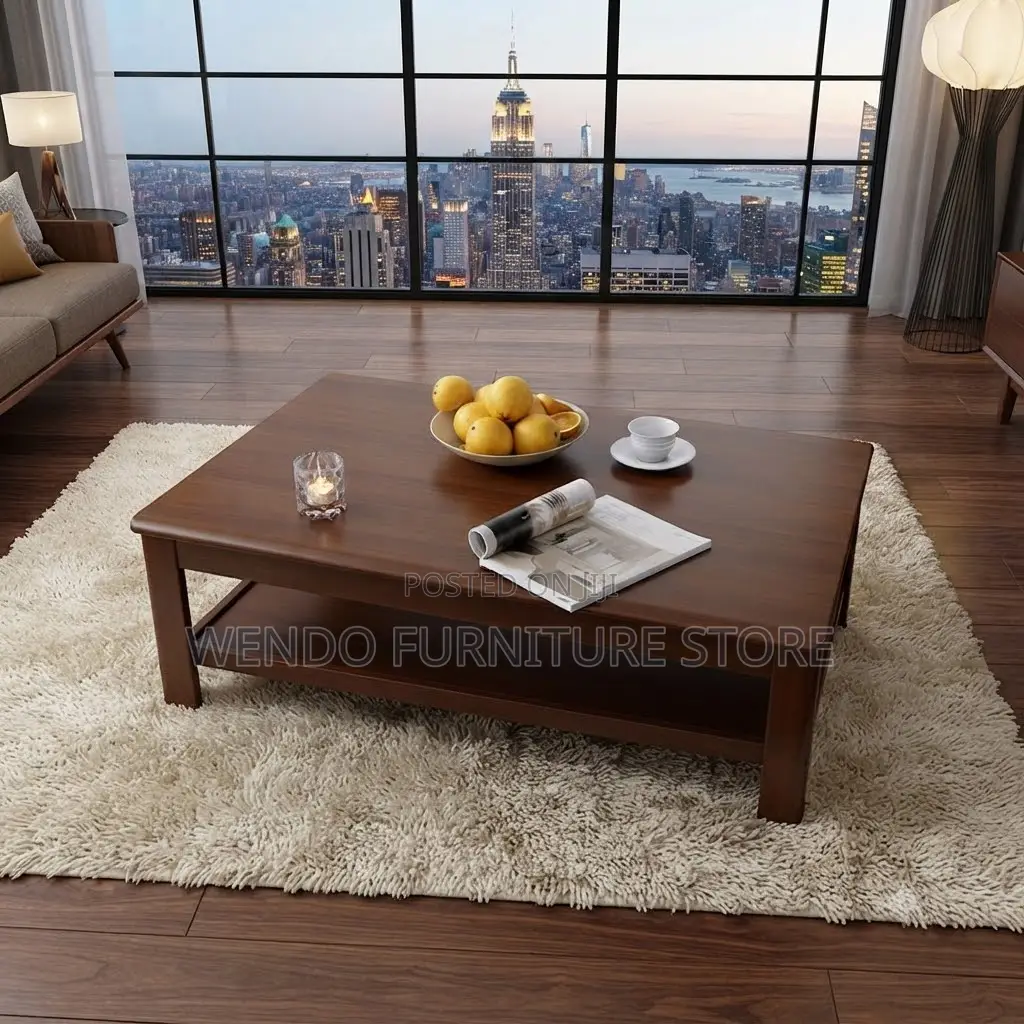 Coffee Table; Elegant Home Office Executive Coffee Table