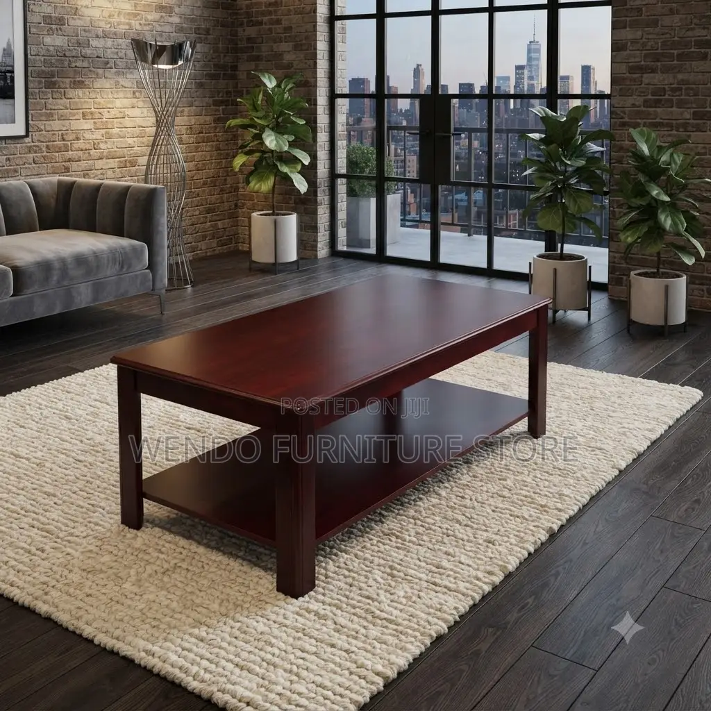 Coffee Table; Elegant Home Office Executive Coffee Table