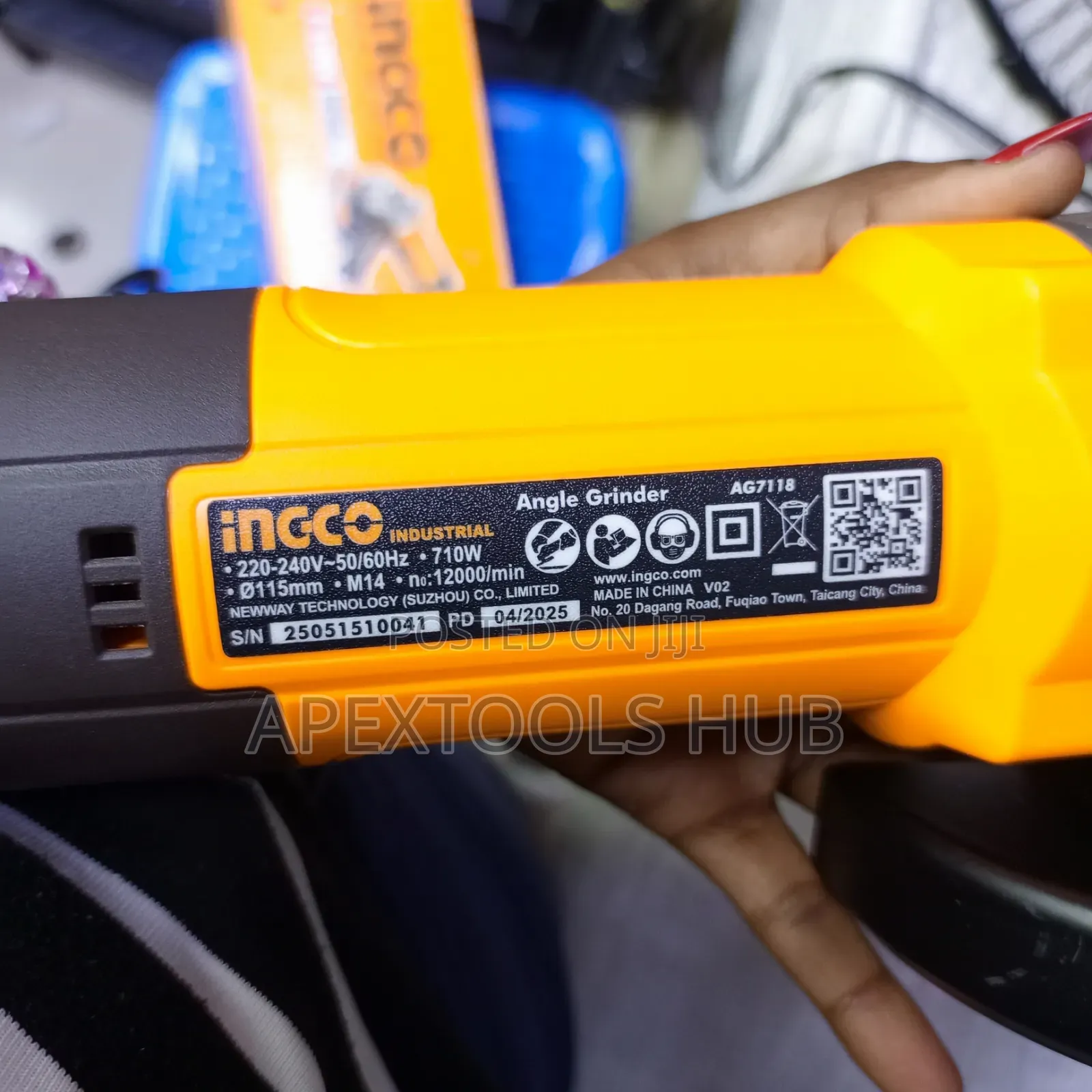 Ingco 710W Angle Grinder
