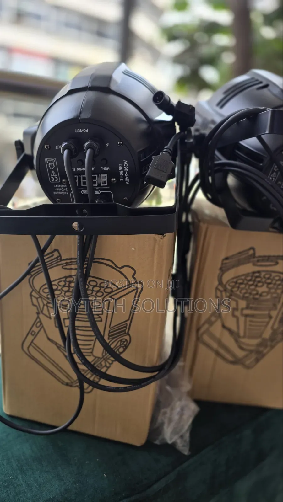 Heavy Duty LED Par Lights for Church Events, Crusades Stage Decor
