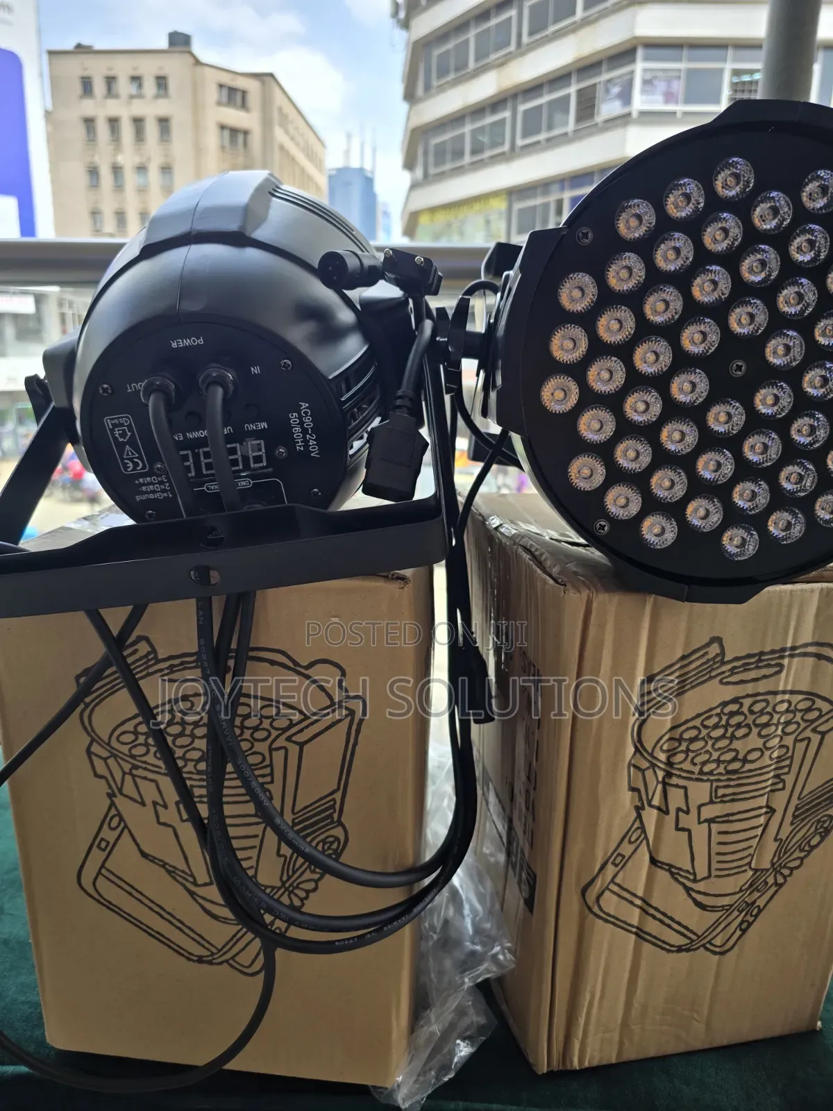 Heavy Duty LED Par Cans for Church, Stage, Praise Worship Events