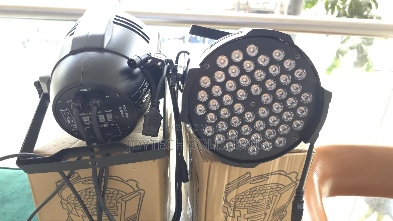 Heavy Duty LED Par Cans for Church, Stage, Praise Worship Events