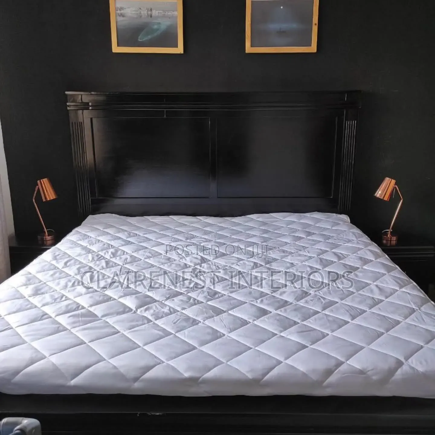 White Accident Proof, 6 by 6 Waterproof Mattress Protectors