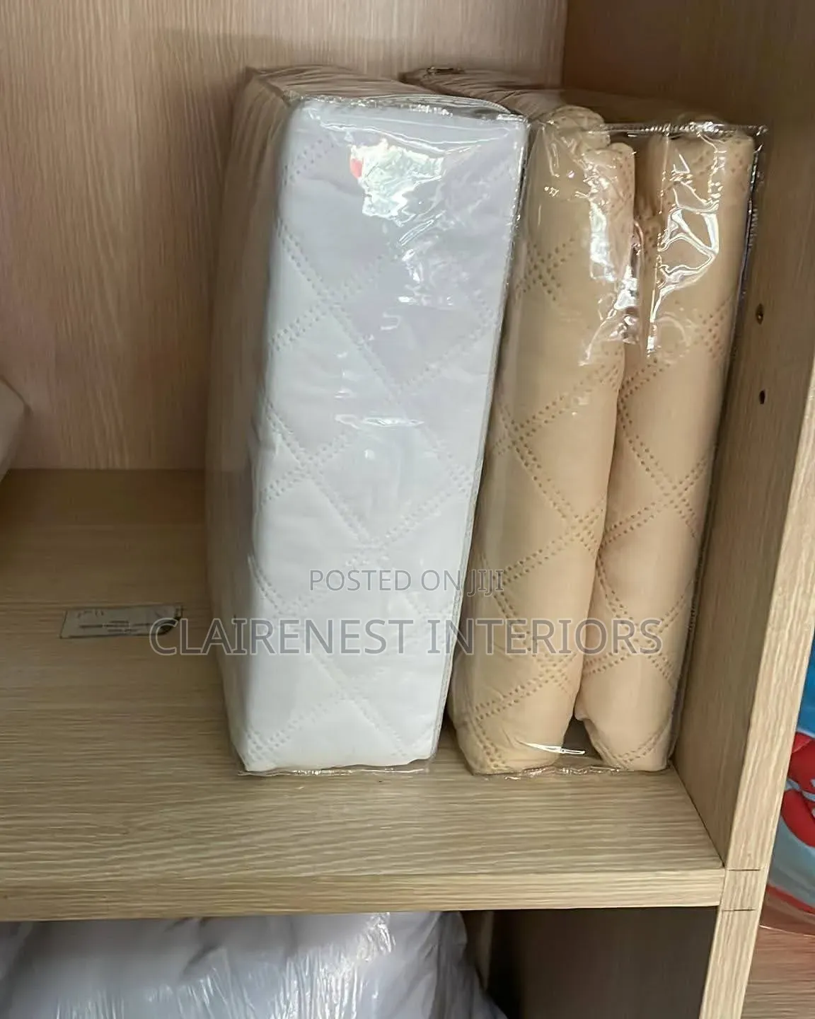 White, Beige, Maroon 3 by 6 Kids Bed Waterproof Mattress Protectors