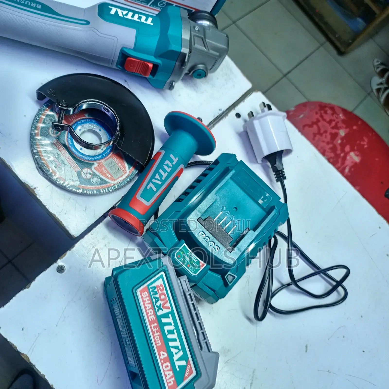 Total 20v Cordless Grinder