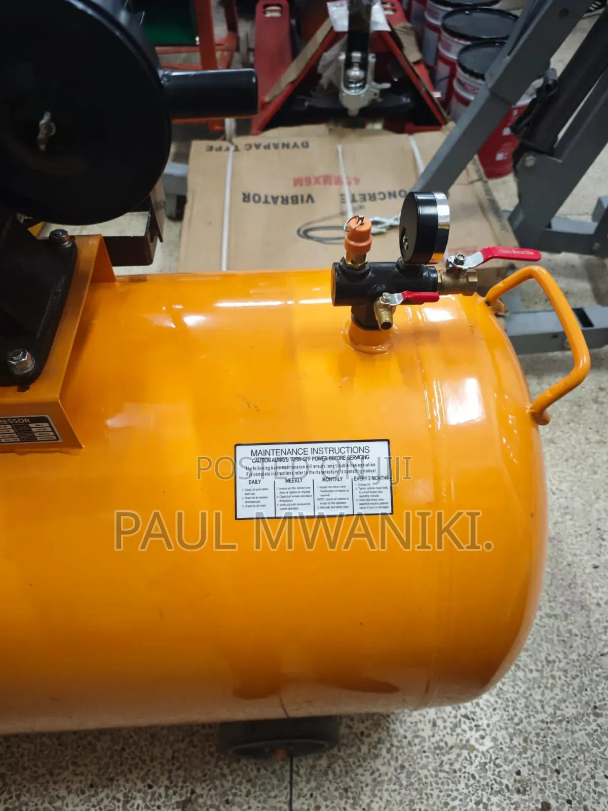 Heavy Duty WASP Industrial Air Compressor – Belt Driven