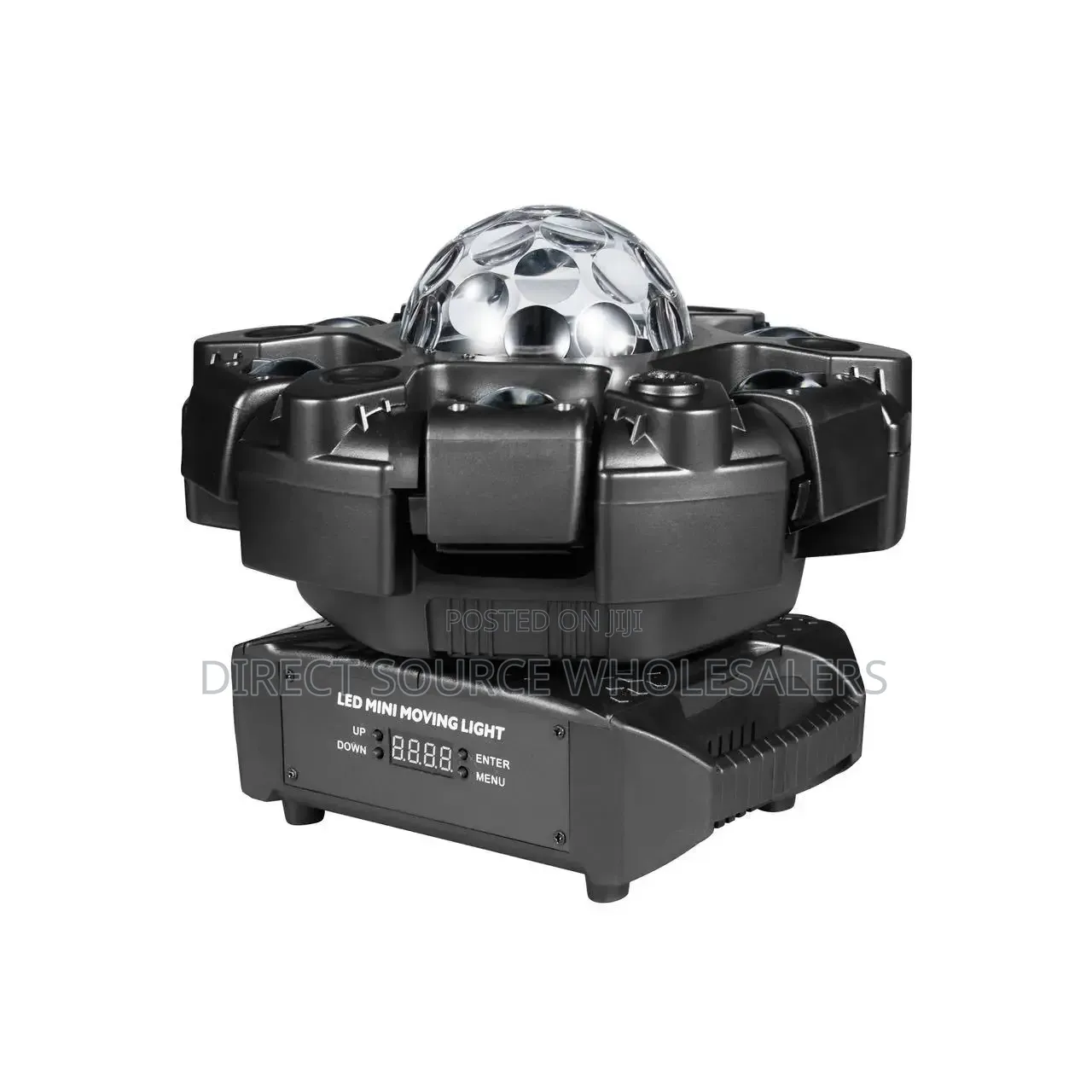 Magic Beam 6-Arms Moving Head Stage Light 150W RGBW DMX DJ Disco Party