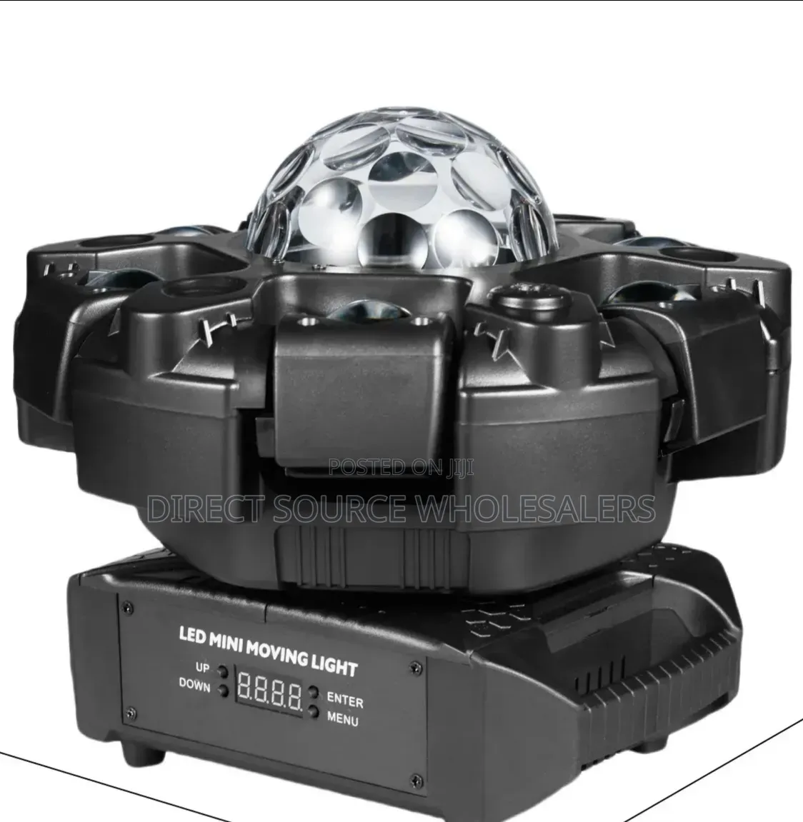 Auto, Sound Active, Master-Slave, and DMX Modes