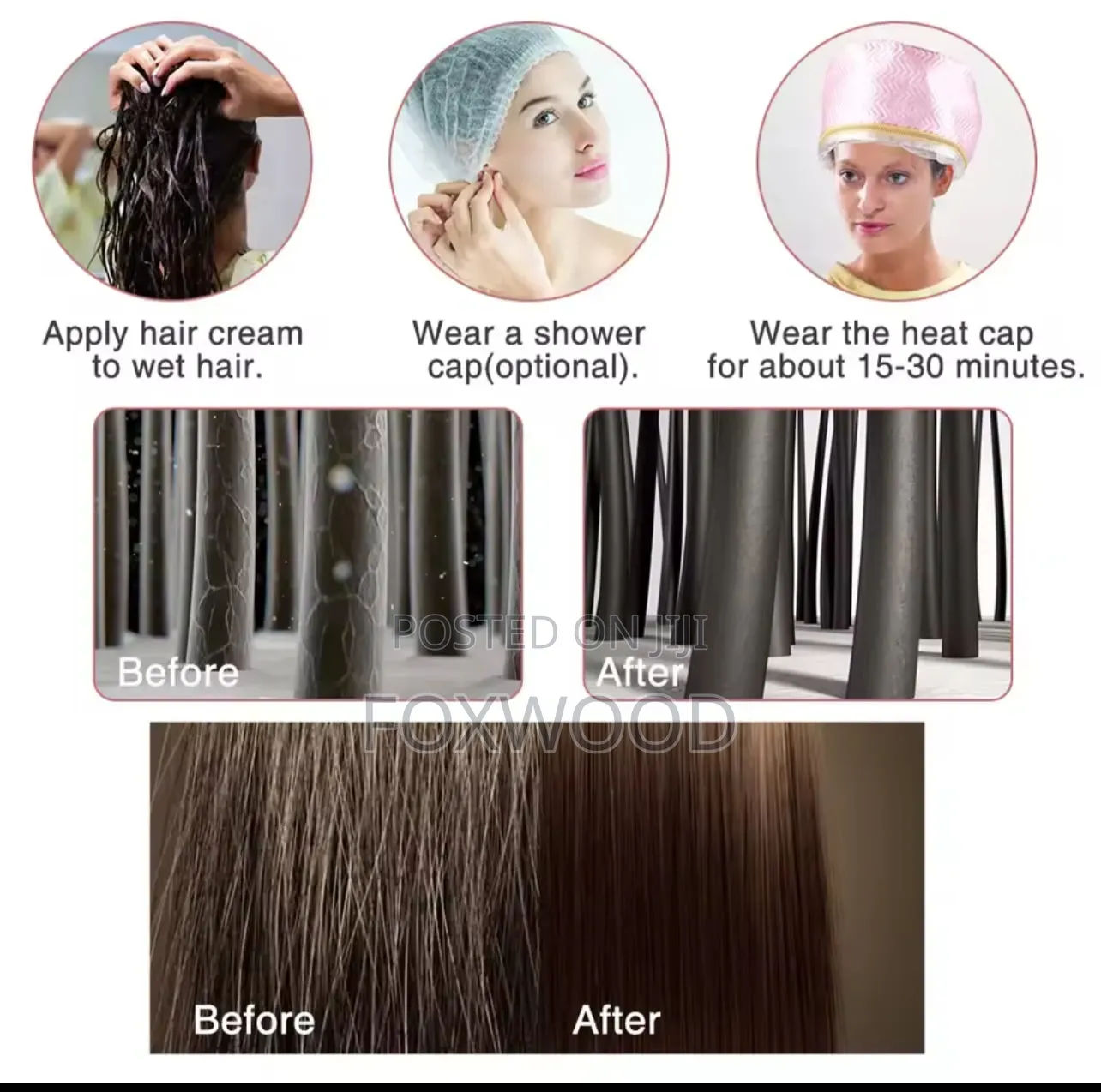 Hair Steamer Cap