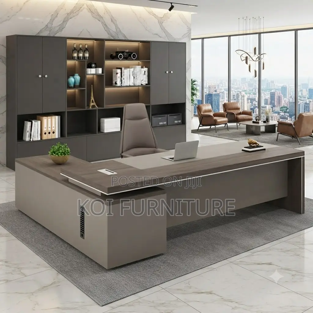 Office Desk; 1600MM Modernized Expansive Office Desk