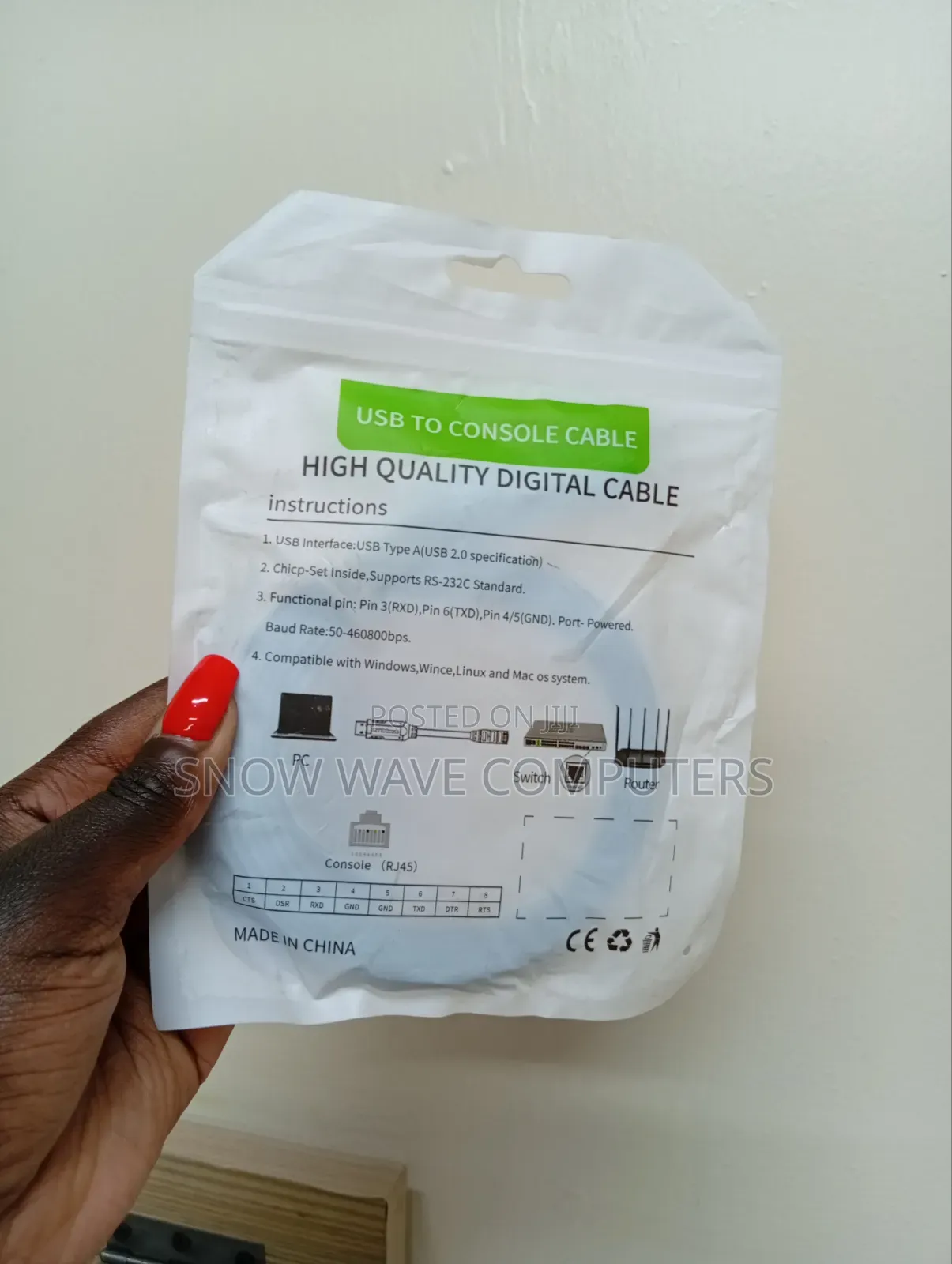 USB to Console Cable 1.8 M