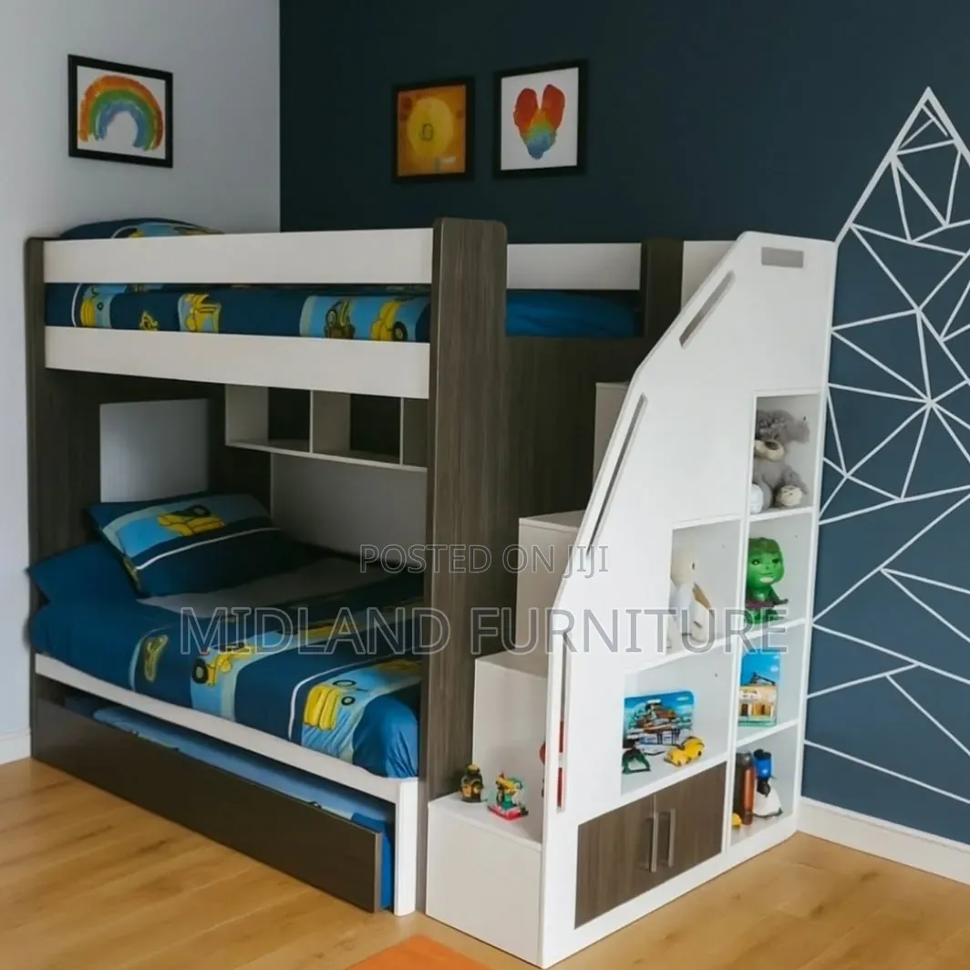 Children Double Decker Bunk Beds Available on Order