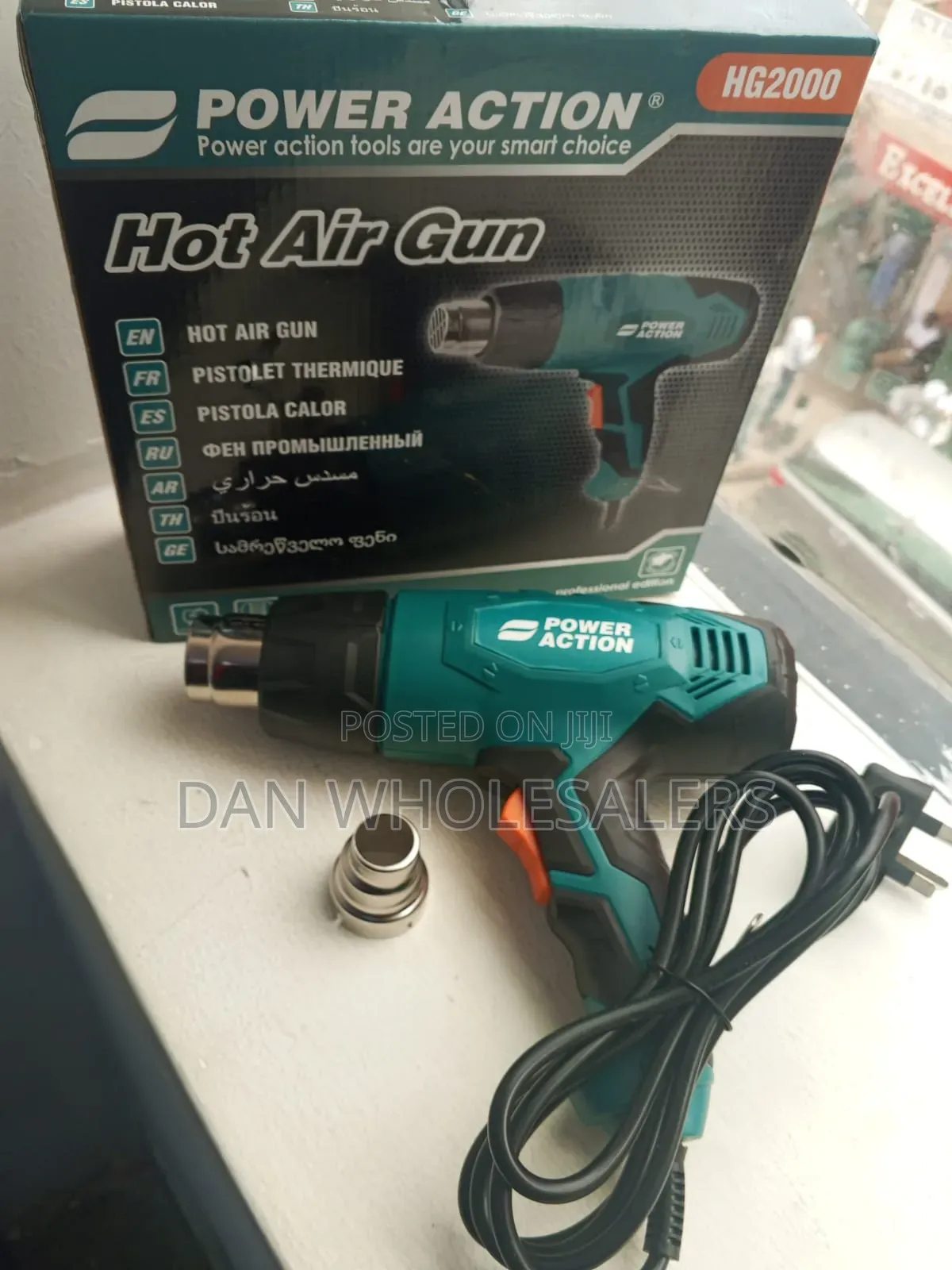 Power Action HG2000 Hot Air Gun 2000W Professional Tool