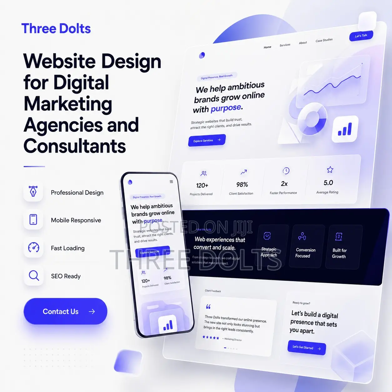 Website Design for Digital Marketing Agencies and Consultants