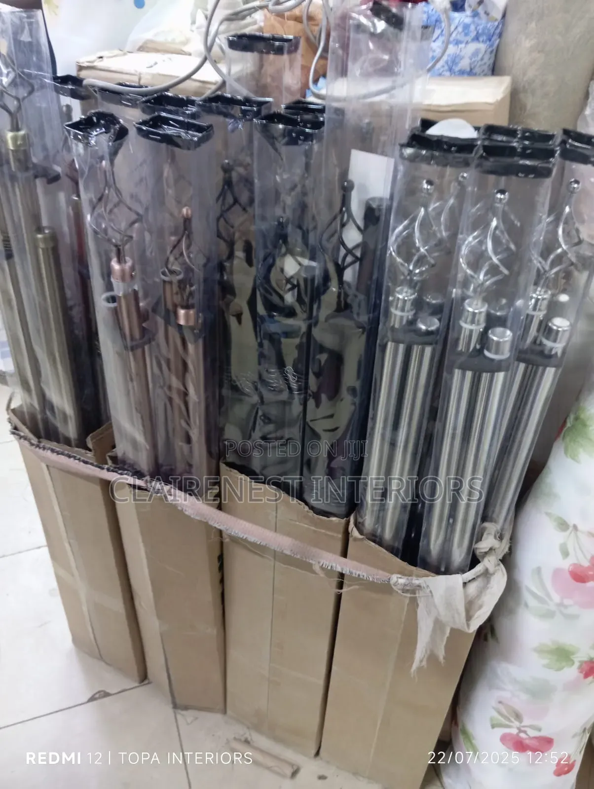 3m Double Perfect Finish Adjustable Window Curtain Rods