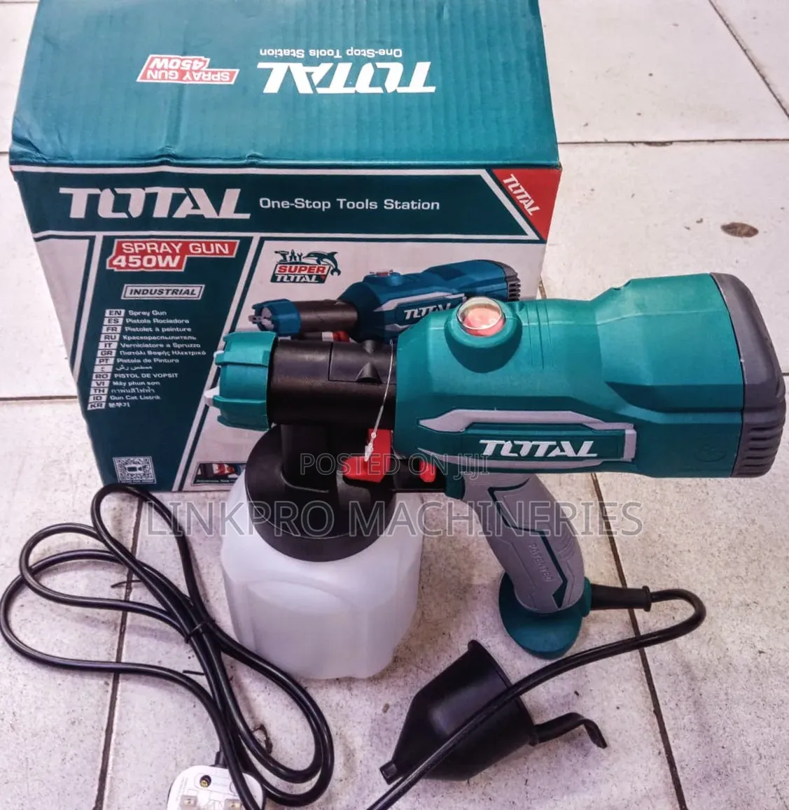450 Watts Total Industrial Spray Gun