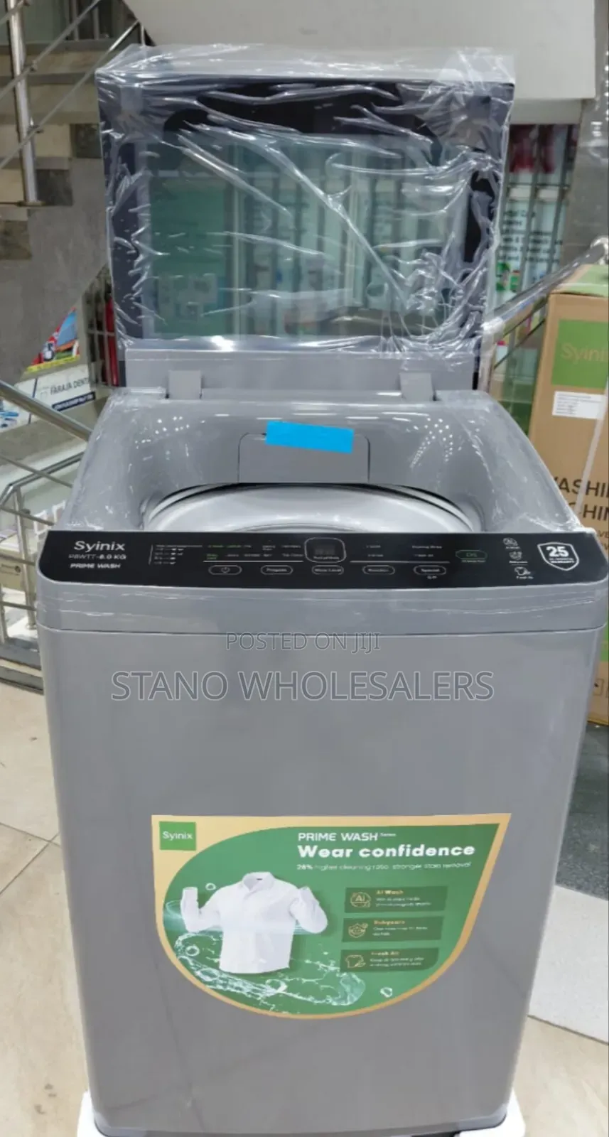 Syinix Full Automatic Washing Machine 8kg
