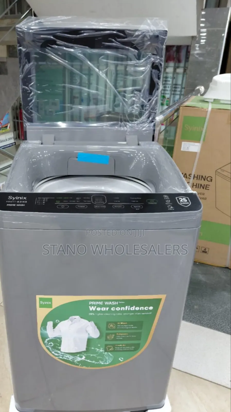 Syinix Full Automatic Washing Machine 8kg
