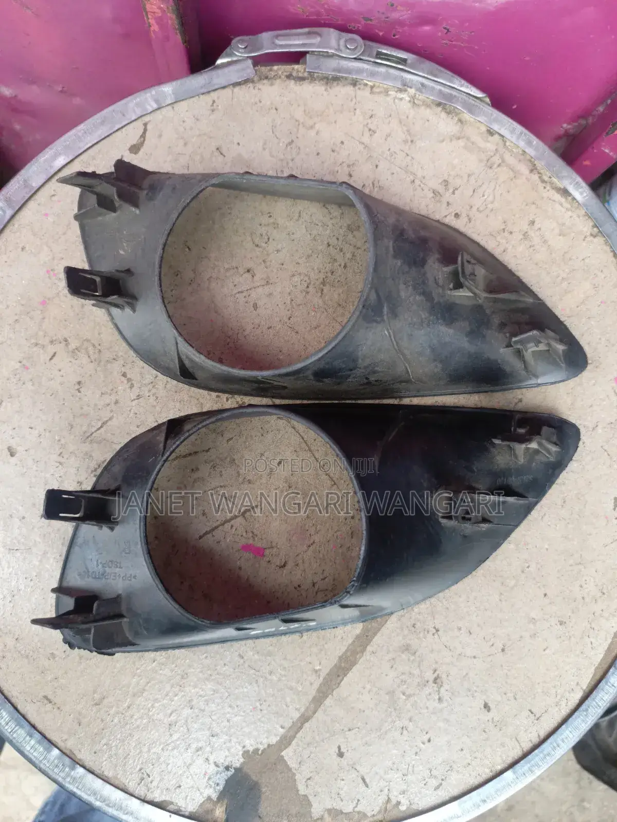 Foglight Covers Toyota Belta