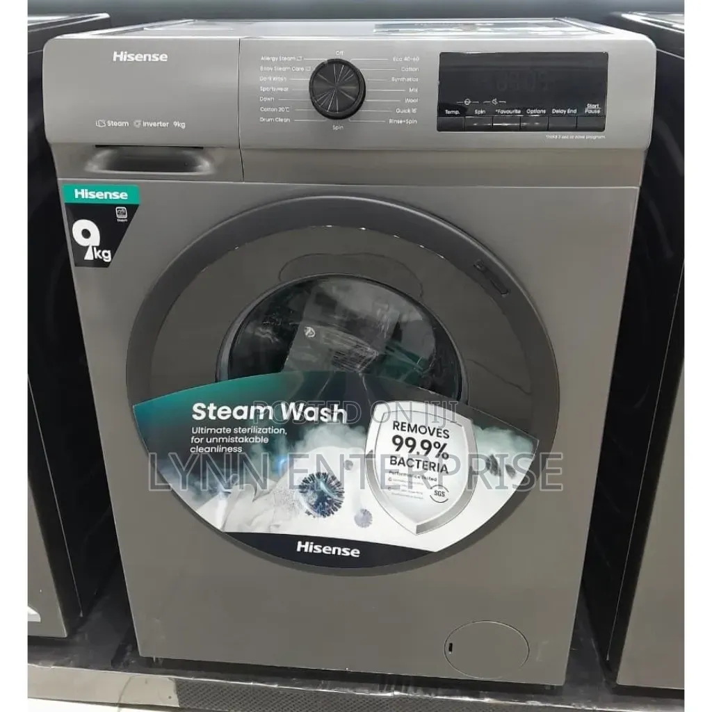 Hisense 9kg Washing Machine Front Load Wash and Spin
