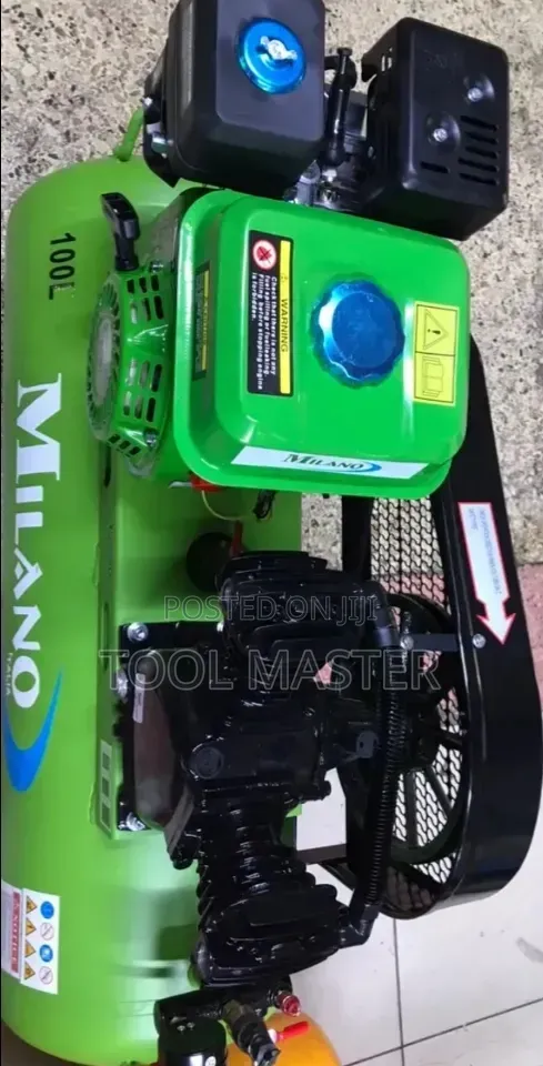 100l Milano Petrol Engine Compressor/100l Heavyduty Gasoline Compresso