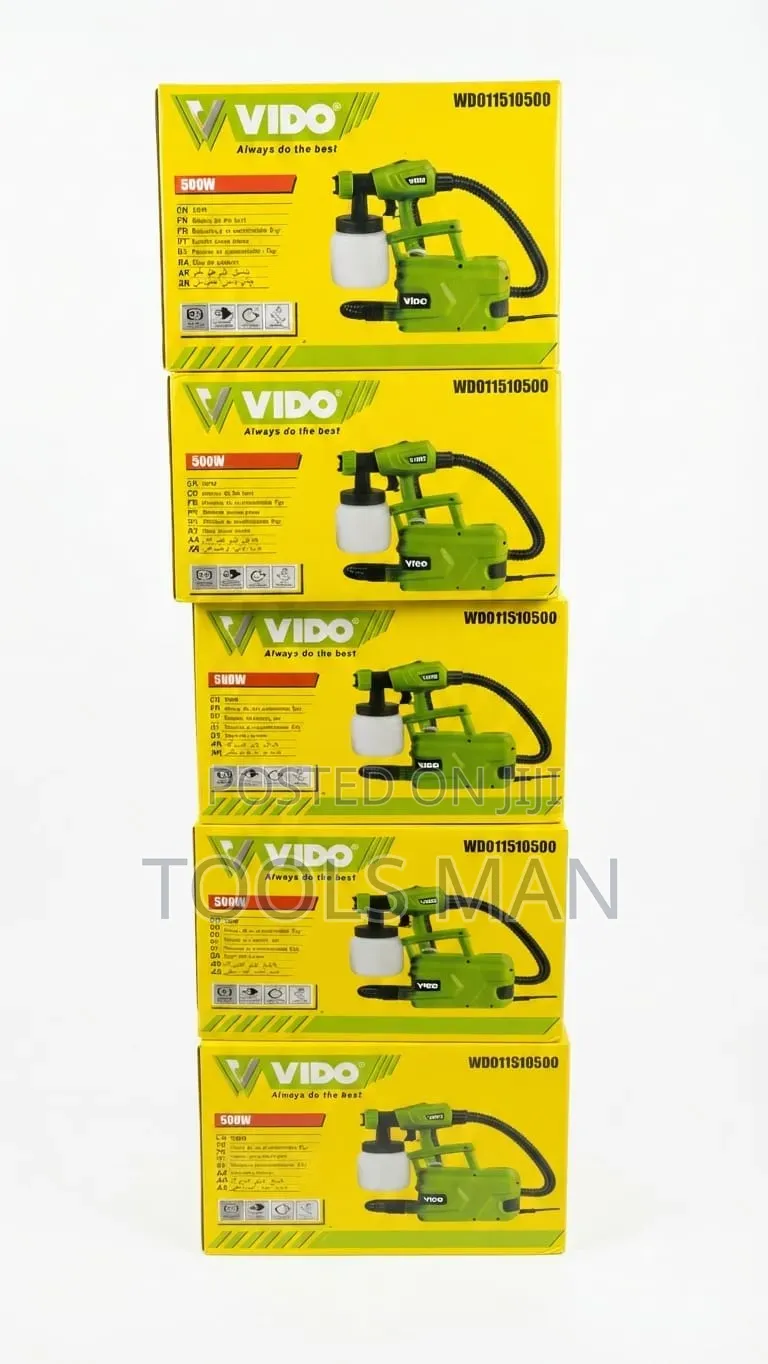 Vido 500W Electric HVLP Paint Sprayer Gun - WD.