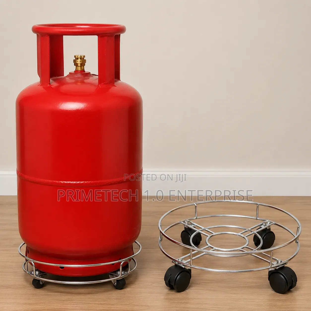 Stainless Steel Gas Cylinder Trolley