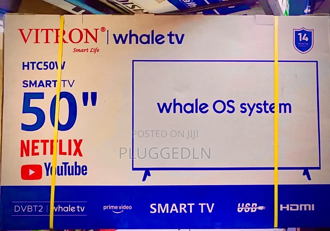 50-Inch Vitron Smart Android TV .