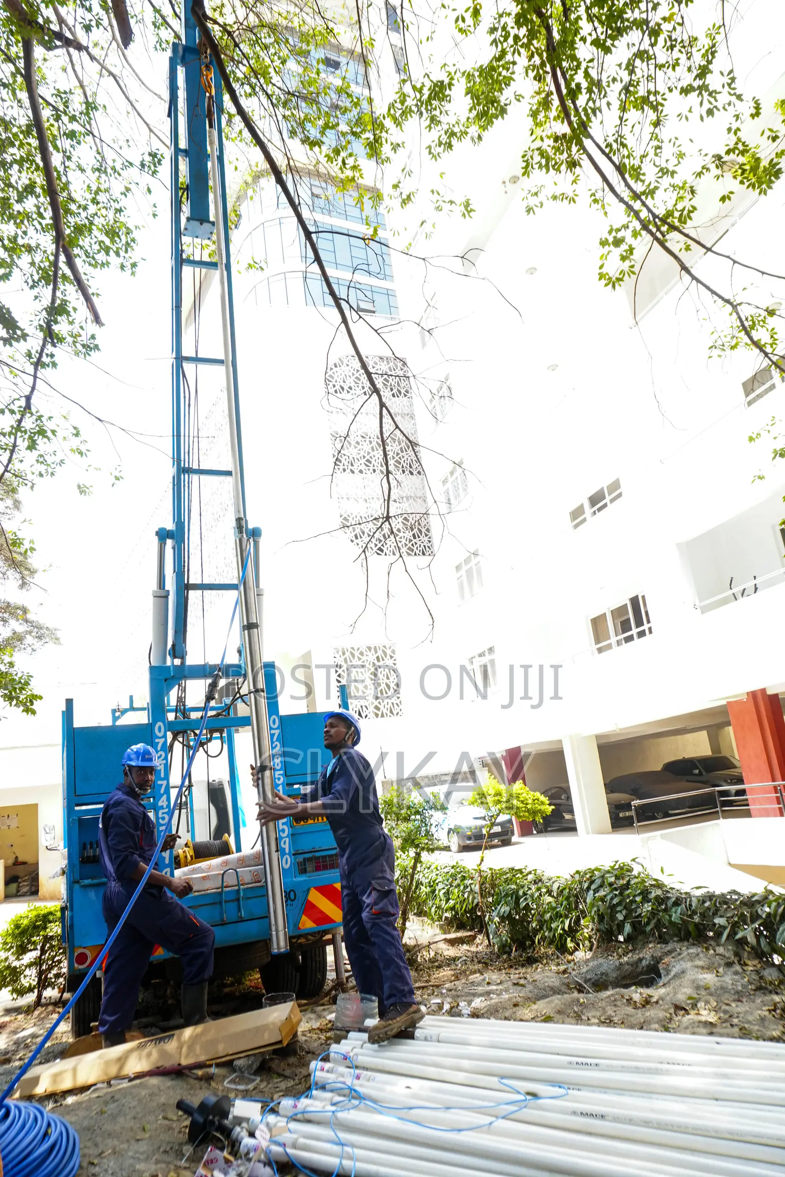 Borehole Equipping Services for Apartments