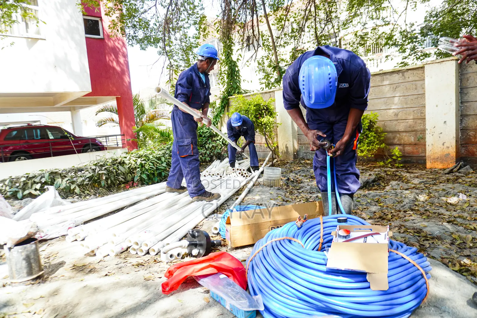 Borehole Equipping Services for Apartments