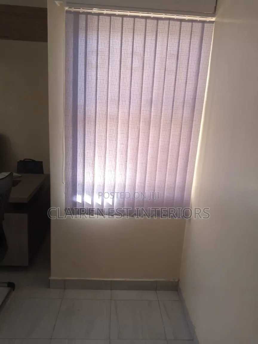 Timeless Window Elegance Light Purple Vertical Office Blinds