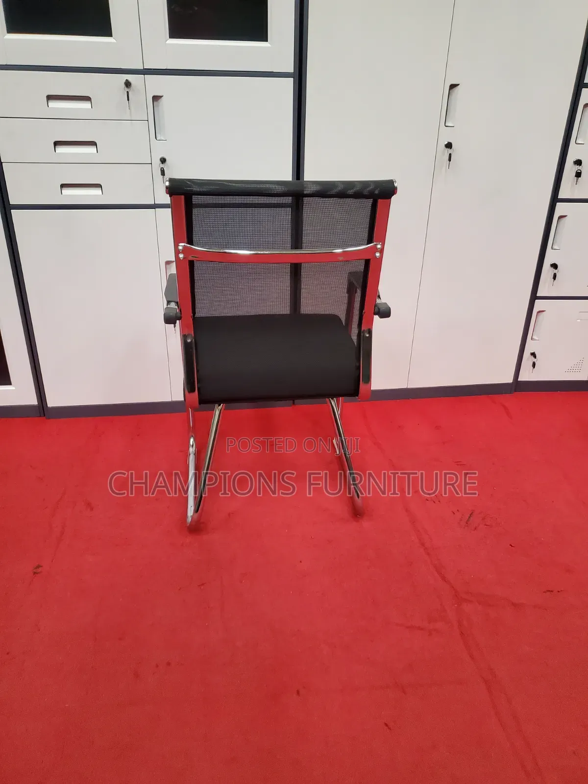 High Back Mesh Cantilever Office Chair