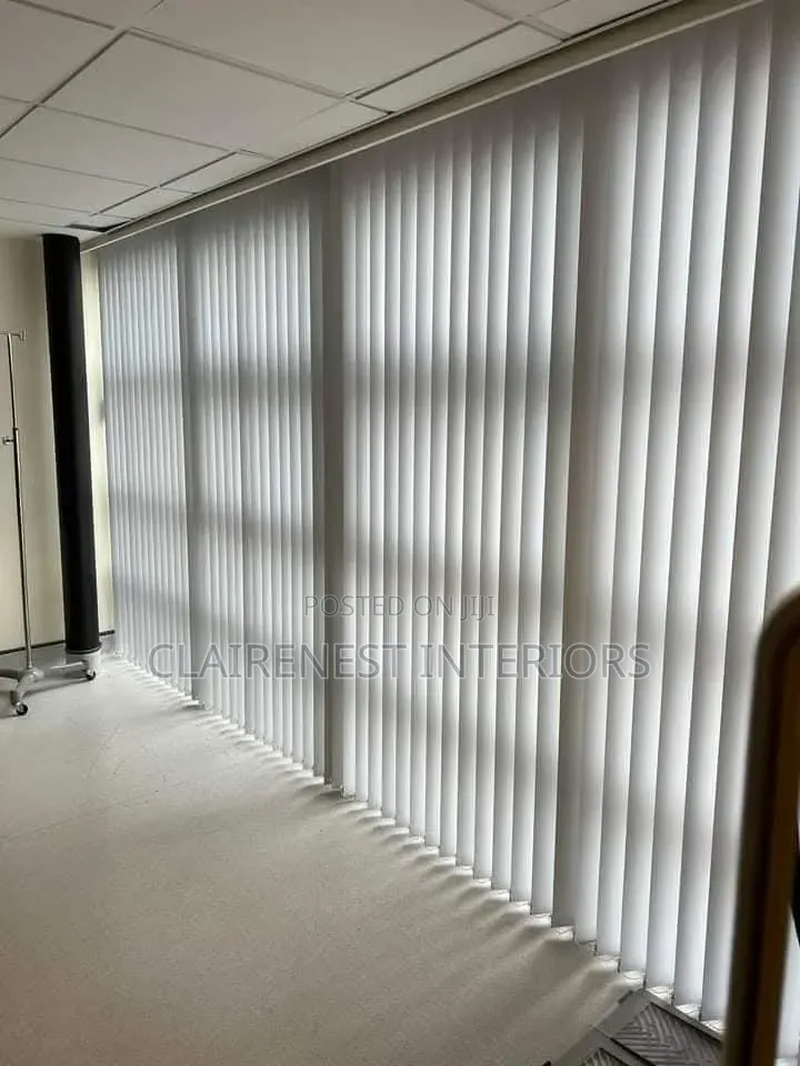 A Better Way to Shade, Vertical Office Window Blinds