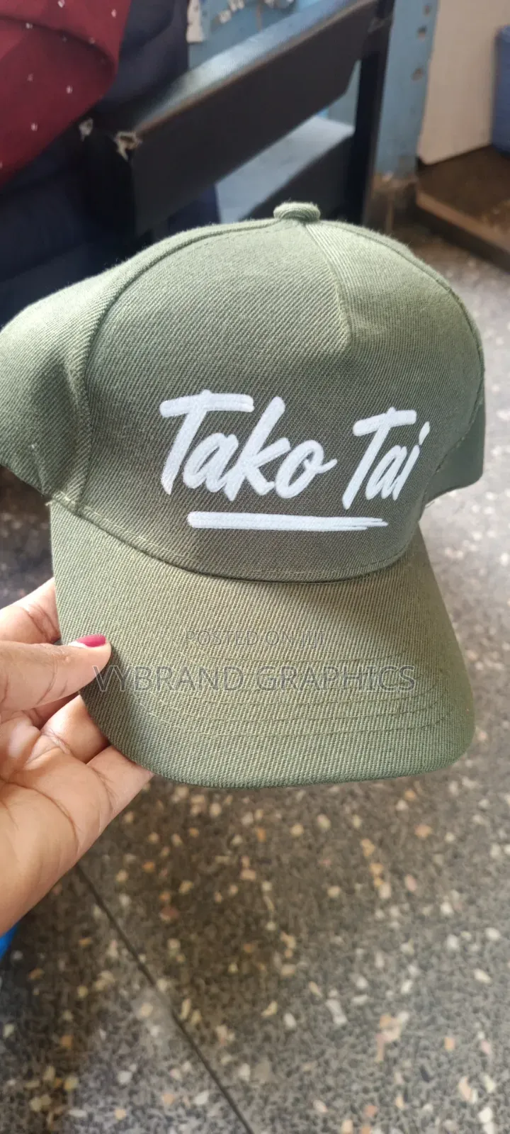 Cap Branding Printing Nairobi – KSH 100