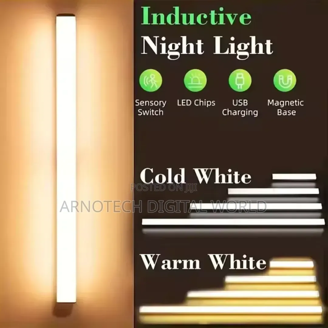 USB Ultra-Thin Rechargeable LED Motion Sensor Light – Dimmable Lamp