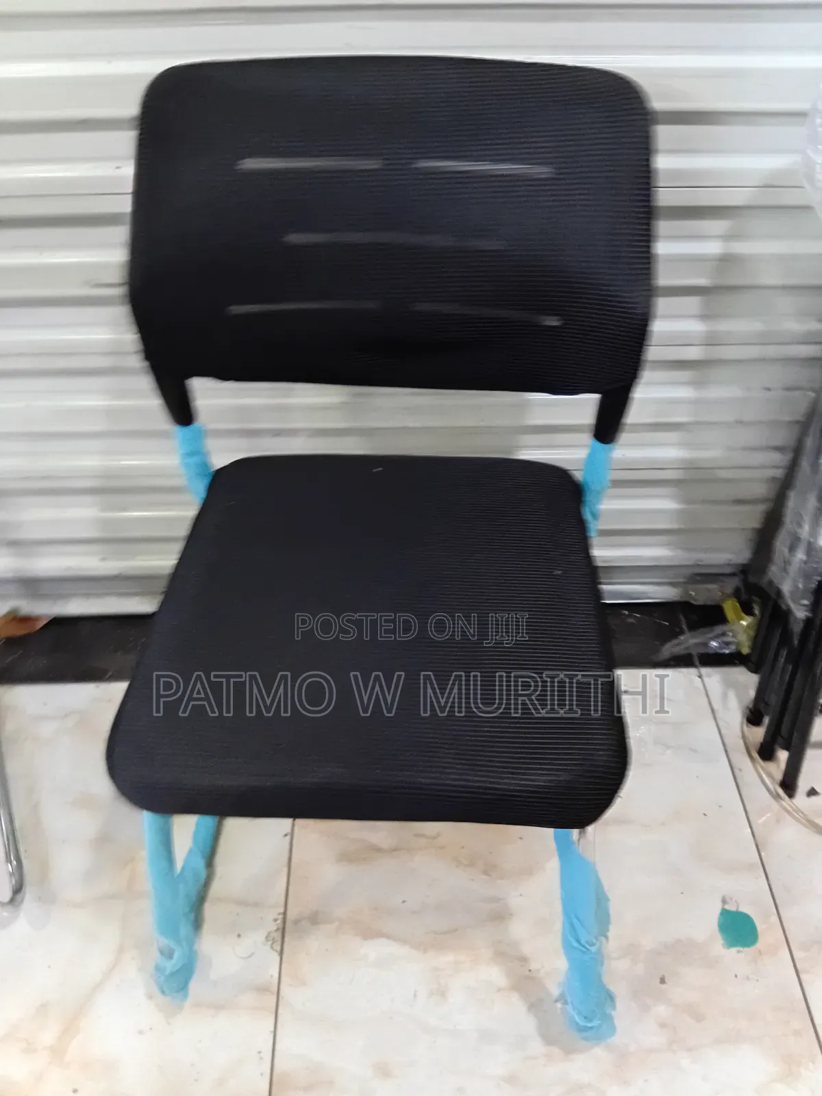 Executive Leather Office Waiting Chair
