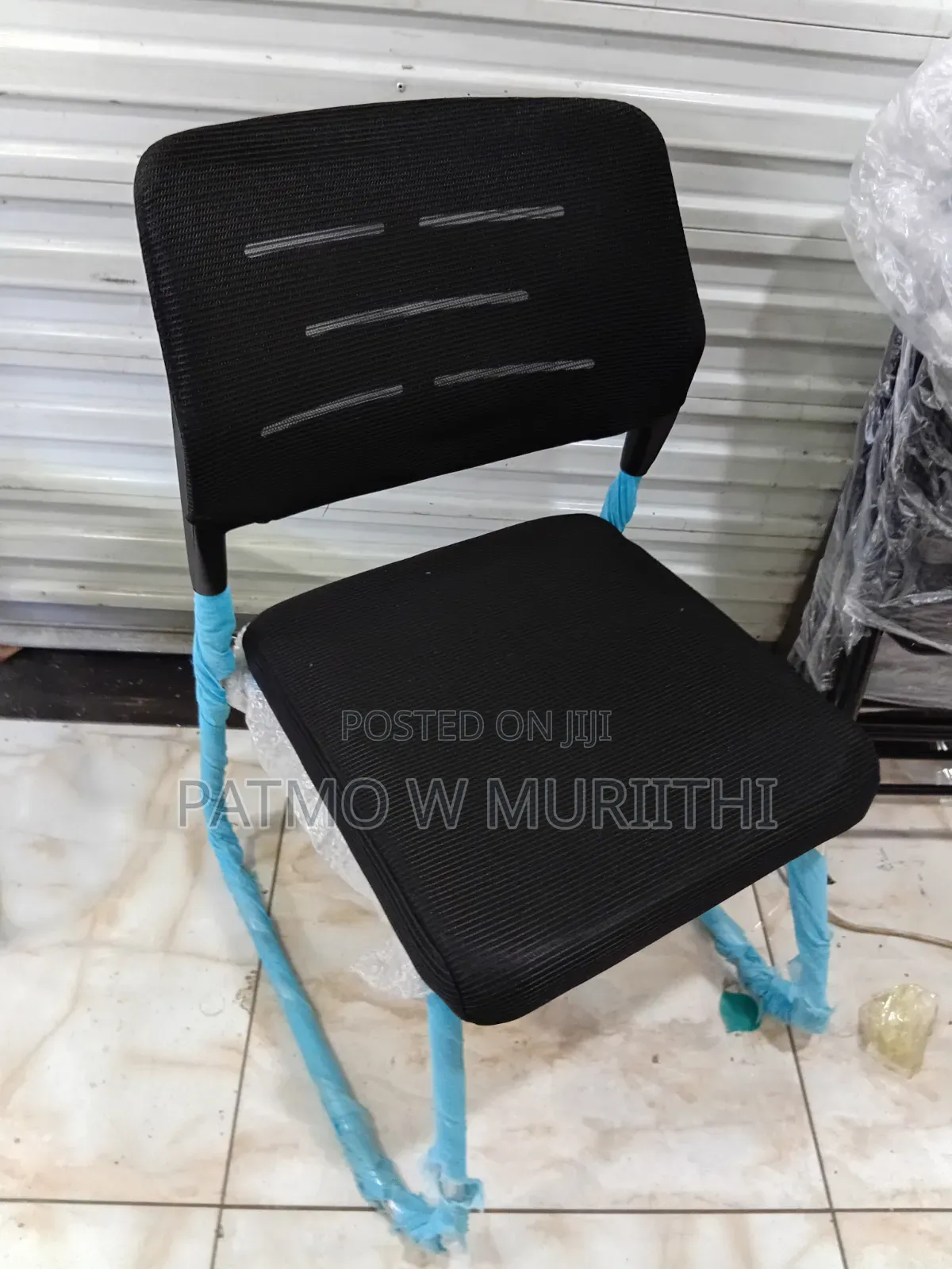 Executive Leather Office Waiting Chair