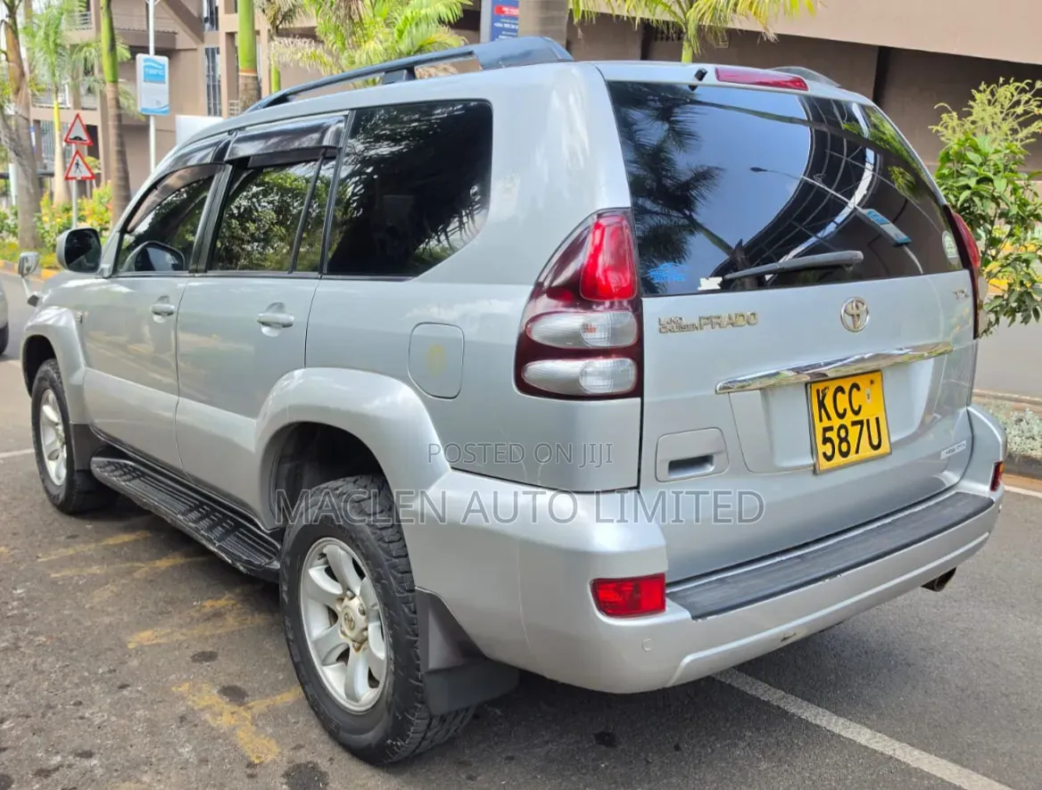 Toyota Land Cruiser Prado 2008 Silver