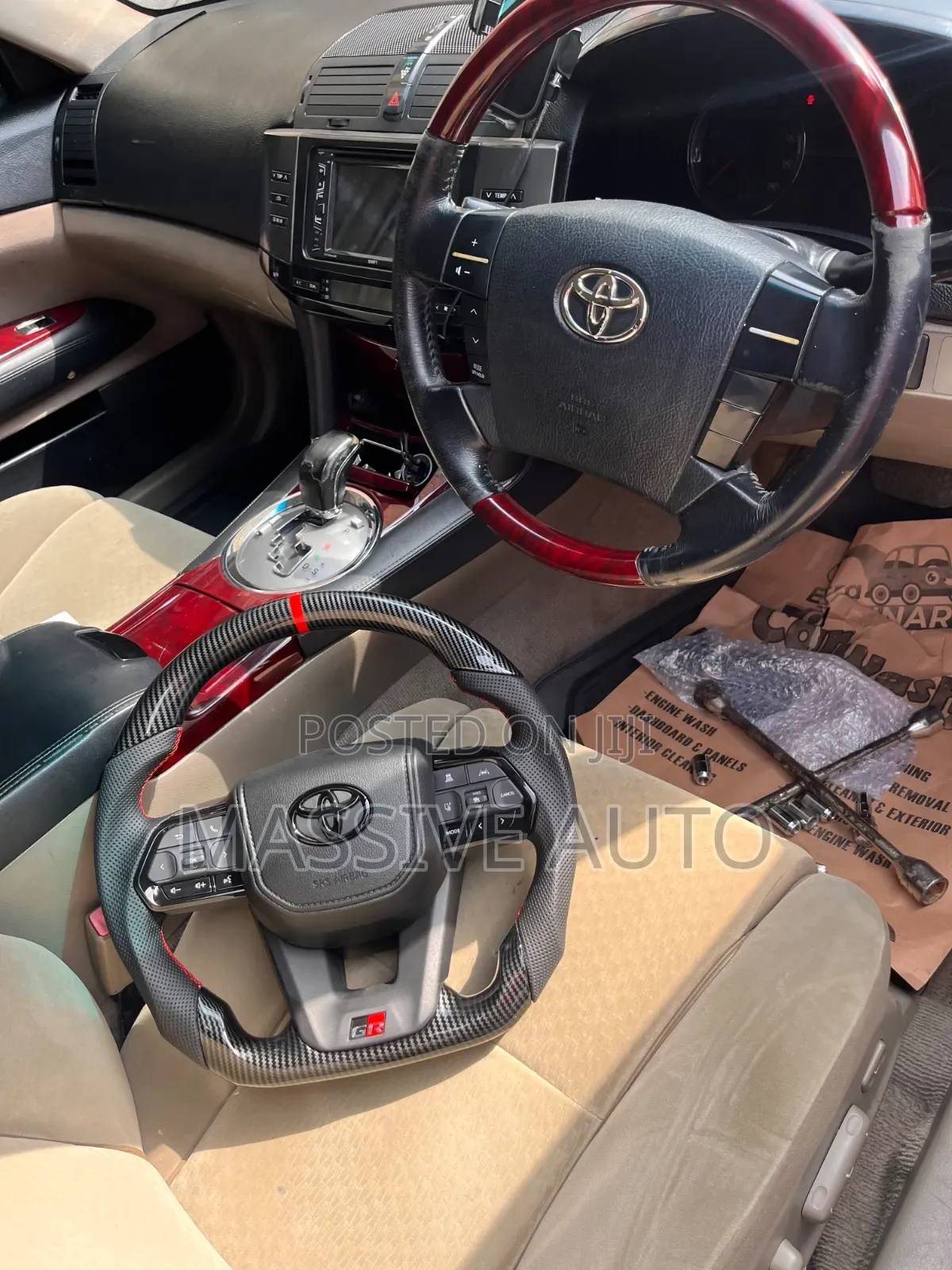 B4 and After Toyota Steering Wheel/ Toyota Steering
