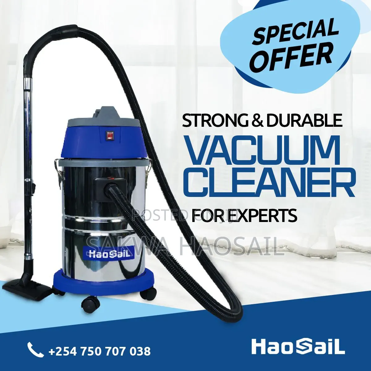 Haosail Wet and Dry Vacuum Cleaner